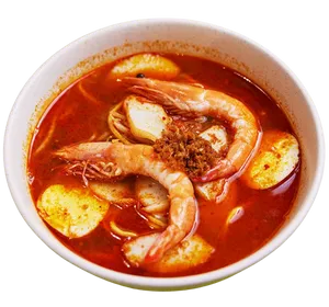(SOUP) Traditional Prawn Noodle 传统虾面 (汤)