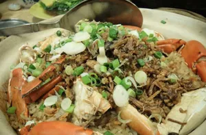 Steamed Crab Meat with Vermicelli