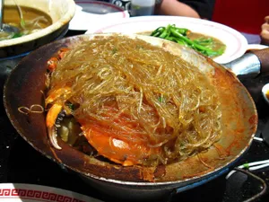 Claypot Tang Hoon with Crab 砂煲螃蟹冬粉
