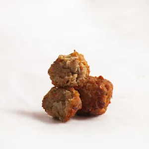 59.Fried vegetable chicken meatball 菜鸡肉丸